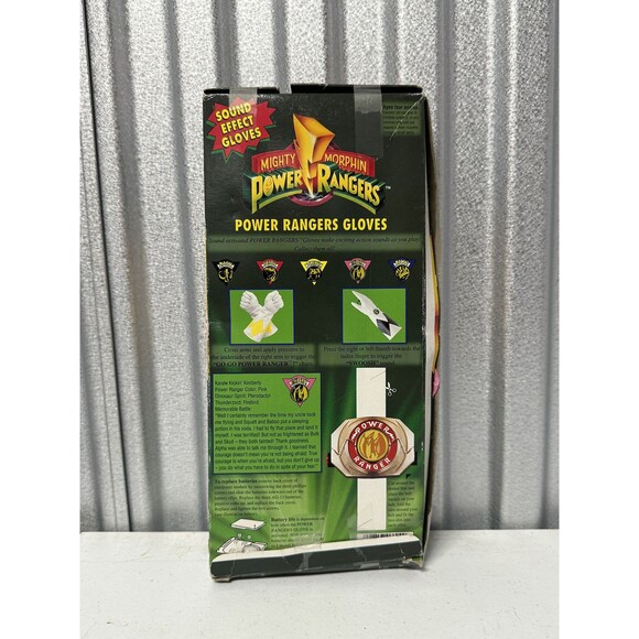 🔥 VINTAGE ORIGINAL 🔥 1994 Power Rangers Pink Kimberly Costume With Gloves - Picture 4 of 15